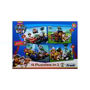 NICKELODEN PAW PATROL 4 PUZZLES IN 1 (18 PCS)