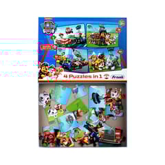 NICKELODEN PAW PATROL 4 PUZZLES IN 1 (18 PCS)