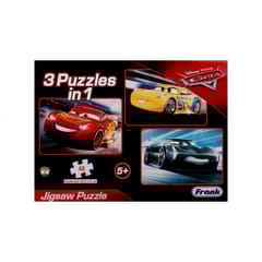 DISNEY PIXAR CARS JIGSAW PUZZLE 3 PUZZLES IN 1 ( 48 PCS)
