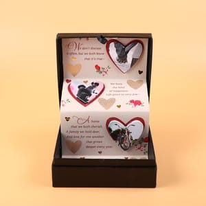 Darling Hubby Square Box Popup Card Gift