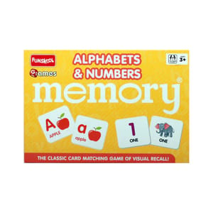 GAMES ALPHABETS & NUMBERS MEMORY