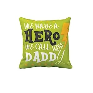 Father's Day Gift Set Pack Of 2 qty ( Ceramic Mug, Cushion Cover ) Father's Day Combo Set of 2