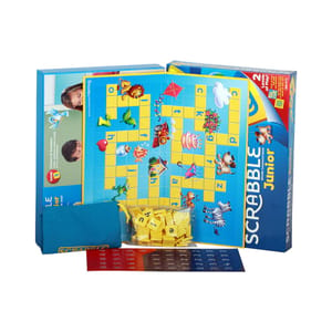 JUNIOR SCRABBLE BRAND CROSSWORD GAME