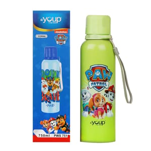 YOUP CORAL NICKELODEON PAW PATROL SPORT BOTTLE 750 ML (PWS-7511)