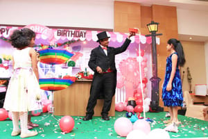 Magician Service for Birthday Party , Kids Birthday Party Magician Service for Duration ( 45 Minutes) Magician for corporate event, marriage, anniversary