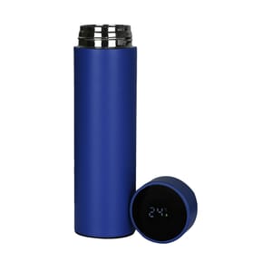 Royal Blue 3 in 1 Gift Set -cube pen Notebook & Temperature Bottle perfect corporate gift for all your employees, clients and prospects