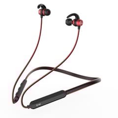 Black & Red EnRock Bluetooth Neckband EVM-NB-023 perfect gift for music-lover stakeholders