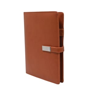 Standard Tan Diary Power bank DPBxxx5000mAh for a good corporate gifting idea for your friends and colleagues