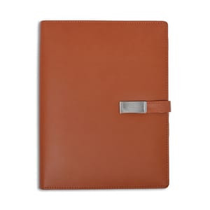 Standard Tan Diary Power bank DPBxxx5000mAh for a good corporate gifting idea for your friends and colleagues