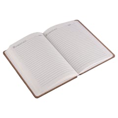 Solid Wooden Textured Diary of gifting diaries to their employees and stakeholders