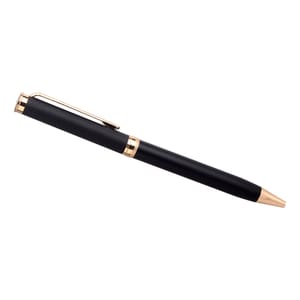 Classic Matte-finished Black Pen with Golden Finishing with a pointed nib ,Ideal Corporate gift suitable for all industries