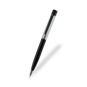 Personalized High-Gloss Metallic Black Ballpen- 104 Perfect finishing with a pointed nib ,Ideal Corporate gift suitable for all industries