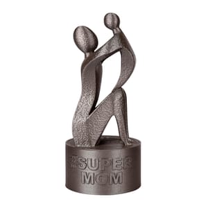 3D Customized #Super Mom Trophy has shown exceptional dedication, love, and cares toward her family