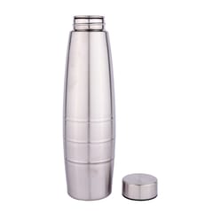 1000ml Classic Stainless Steel Bottle Single Layer Rugged Water Cup For Camping Sports Gym