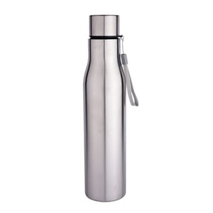 1000ml Stylish Stainless Steel Bottle Single Layer Rugged Water Cup For Camping Sports Gym