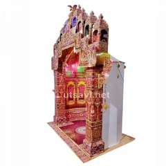 Copper Temple Makhar 48" For Ganpati Festival(1.5FT)