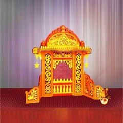 Navrang Makhar 27" For Ganpati Festival(1.5FT)