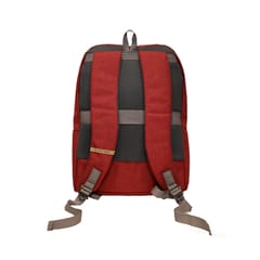 Alpha Eagle Maroon Backpack made with polyester material,Large Capacity hard case backpack feels luxurious and comfortable