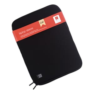iBall 11.6 inch Black Laptop Sleeve Slim design allows one to carry the case by itself or in a bag