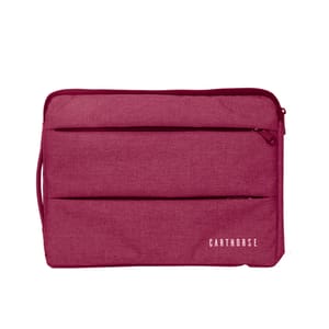 Handy 15inch Maroon Laptop Sleeve Bag Slim design allows one to carry the case by itself or in a bag