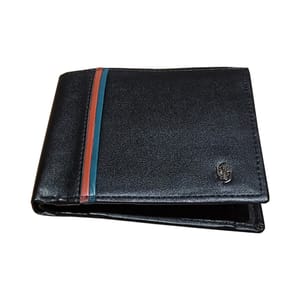 Classy Black Leather Finished Wallet has multiple compartments help keep everything you need organized and secure while looking chic and sophisticated