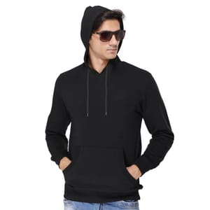 Black Hooded Sweatshirts KL-HOODOE-01