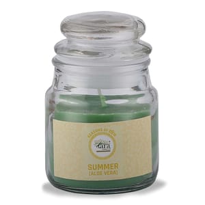 Aloe vera Scented Aroma Candle is an ideal present for various festivals such as Valentine's Day,Christmas,Diwali,Thanksgiving & Fregrance For Re-Energising & Uplifting Mood