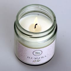Eucaliptus Aromatherapy Scented Jar Candle is an ideal present for various festivals such as Valentine's Day,Christmas,Diwali,Thanksgiving & Fregrance For Peaceful & Meditative Mood