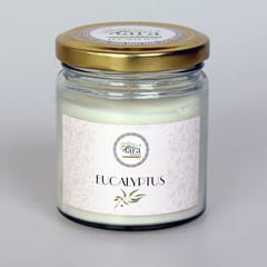 Eucaliptus Aromatherapy Scented Jar Candle is an ideal present for various festivals such as Valentine's Day,Christmas,Diwali,Thanksgiving & Fregrance For Peaceful & Meditative Mood