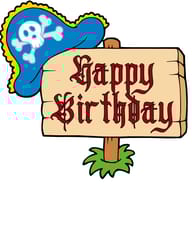 Pirate theme birthday decoration kit pack of 67 pcs , boys birthday party , birthday decoration materials