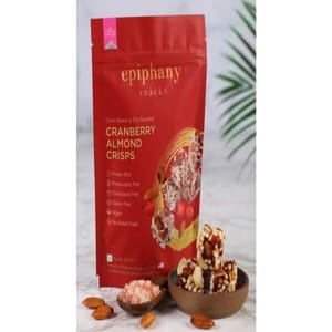 Cranberry Almond Crisps For Gifting Pack Of 85 Gm