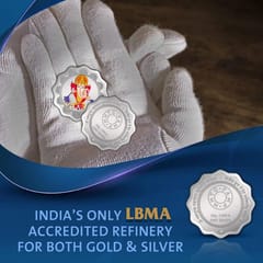 MMTC-PAMP 999.9 Purity 20 gm Ganesha Silver Coin  By cThemeHouseParty