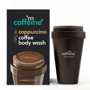 Cappuccino Body Wash With Almond Milk (300Ml) | Moisturizing Daily-Use Shower Gel For Men And Women | Creamy Texture And Rejuvenating Coffee Aroma | Soap-Free