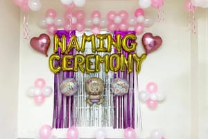 Naming Ceremony Decoration at Home