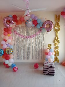 ThemeHouseParty  Donut Candy Theme  Birthday Party Decoration Services