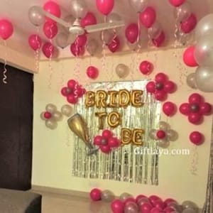 ThemeHouseParty Bride To Be Groom to be decoration Decoration Services