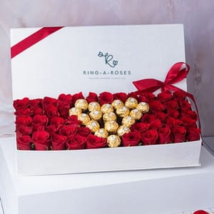Forever Flower Bouquet For Birthday & Anniversary By Ring-A-Roses