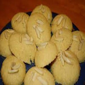 Almond cemolina Cookies 9 for Kids,Birthday Party,Special Occassion,Party & Event