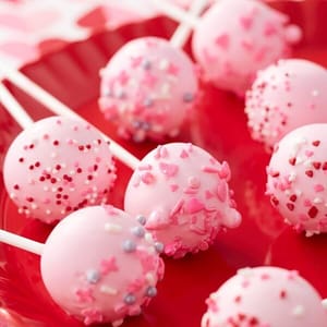 Red Velvet Cake Pops 9 (Pack of 6) for Kids,Birthday Party,Special Occassion,Party & Event