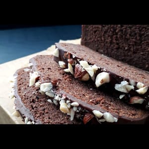 Double Choco Hazelnut Vegan /Gluten Free Tea cake 9 for Kids,Birthday Party,Special Occassion,Party & Event