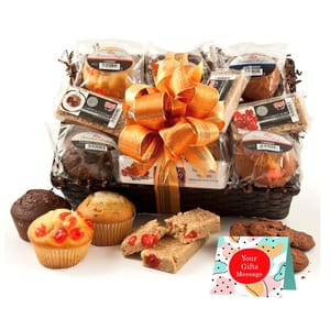 Muffins Hamper with Personalised Card For Mother's Day Gift For Mom