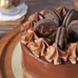 Oreo Chocolate Cake Egg Less Round Shape Cake For Any Occasion,Party & Events Celebration