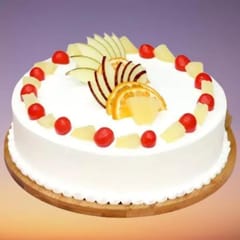 Mix Fruit Cake with premium Frosting(Design as per availability)