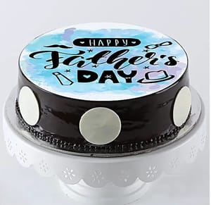 Happy Father's Day Chocolate Cake- Half Kg