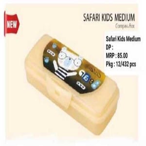 Safari Kids Medium Compass Box For School Kids