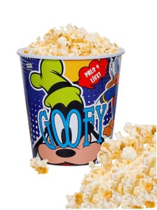 POPCORN BIG PARTY TUB MICKEY-MINNIE MOUSE THEATER STYLE CARTOON PRINTED POPCORN TUB