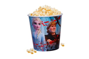 POPCORN BIG PARTY TUB FROZEN THEATER STYLE CARTOON PRINTED POPCORN TUB