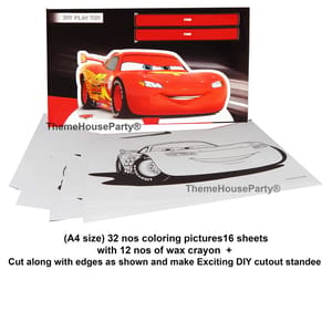 Disney Pixar Car McQueen Drawing and activity books for school kids and childrens DIY PLAY TOY