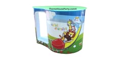 Printed Coffee Mug 450 ml Big Size for Drinking Coffee and Cold Drinks with lid Ideal for Gifting Festival Gift Return Gift Color as per Availability (Set of 2)