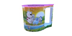 Printed Coffee Mug 450 ml Big Size for Drinking Coffee and Cold Drinks with lid Ideal for Gifting Festival Gift Return Gift Color as per Availability (Set of 2)